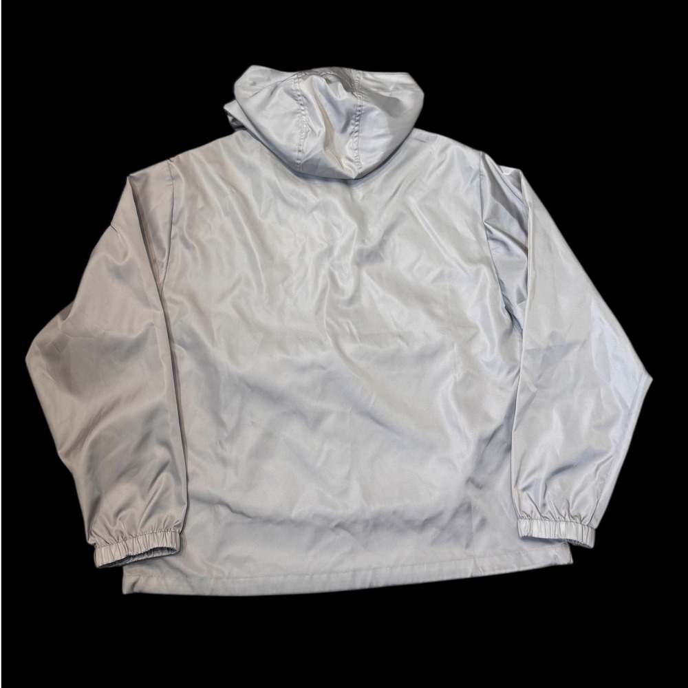 Madhappy‎ Lightweight Anorak Hoodie Pullover Jacket Grey Nylon Windbreaker Small - Picture 3 of 11